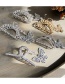 Fashion Butterfly Silver Butterfly Love Pendant Hollow Alloy Clamp