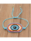 Fashion Eye Rice Beads Handmade Beaded Eye Bracelet