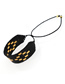 Fashion Black Rice Beads Hand-woven Geometric Bracelet