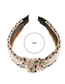 Fashion Color Pearl Knotted Hand-woven Headband