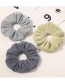 Fashion 14 Cm-dark Gray Absorbent Plush Solid Color Large Intestine Loop Hair Rope
