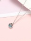 Fashion Silver Color Mermaid Tail Alloy Geometric Necklace