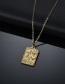 Fashion Graphic Necklace Geometric Love Stainless Steel Necklace