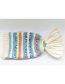 Fashion Blue Mermaid Yarn Crochet Kids Hat