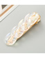Fashion Gold Color Acrylic Chain Alloy Hairpin