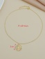 Fashion Gold Color Copper Inlaid Zircon Tree Of Life Necklace