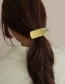 Fashion Five-pointed Star Geometric Metal Hollow Square Elastic Hair Rope