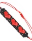 Fashion Love Red Rice Beads Hand-woven Love Letter Bracelet