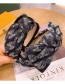 Fashion Knotted Denim Print Tie-dye Wide Version Big Bow Knotted Headband