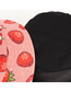 Fashion Strawberry Strawberry Print Double-sided Fisherman Hat