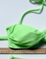 Fashion Green Sub-system Rope Swimsuit