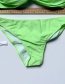 Fashion Green Sub-system Rope Swimsuit