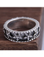 Fashion Silver Color Star Pattern Ring