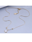 Fashion Gold Color Opal Pendant Necklace