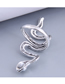 Fashion Silver Color Serpentine Alloy Ring