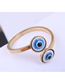 Fashion Silver Color Stainless Steel Eye Open Ring