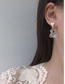 Fashion Transparent Love Bear Earrings