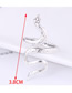 Fashion Silver Color Alloy Geometric Snake Ring