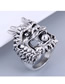 Fashion Silver Color Alloy Geometric Dragon Bead Ring