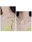 Fashion White Geometric Pearl Beaded Necklace