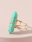 Fashion 5# Two-pointed Pine Column Copper Wire Winding Ring