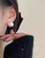 Fashion 1#silver-15mm Geometric Pearl Stud Earrings