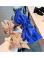 Fashion Champagne Rice Satin Three-dimensional Multi-layer Bow Headband