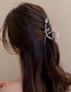 Fashion 18# Hairpin-silver Alloy Geometry Cross Grips