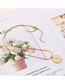 Fashion Virgo Stainless Steel Shell Zodiac Necklace