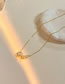 Fashion Gold Color Alloy Geometric Pearl Necklace