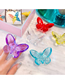 Fashion Transparent Crystal Butterfly Airbag Bracket