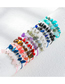 Fashion 5# Crystal Braided Bracelet