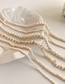 Fashion 6# Geometric Pearl Beaded Necklace