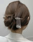Fashion Hairpin - Silver Color Pure Copper Geometric Tassel Hairpin