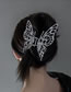 Fashion Silver Color Metal Butterfly Grip