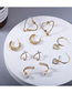 Fashion 4# Alloy Diamond Heart Earrings