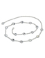 Fashion Silver Color Alloy Diamond Chain Waist Chain