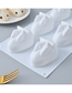 Fashion Small Unpacked Silicone Chocolate Ice Tray Mold