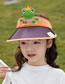 Fashion Color Changing Leather Label Frog Orange Polyester Color Changing Cartoon Empty Top Hat