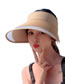 Fashion Caramel Polyester Large Brim Lace-up Hat
