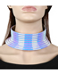 Fashion Ab Color Metal Geometric Long Neck Collar
