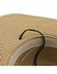 Fashion Big Side Jazz Pure White Cotton Straw Big Brim Sun Hat