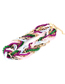 Fashion Mixed Color Pearl Glass Bead Multi-layer Winding Necklace