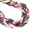 Fashion Mixed Color Pearl Glass Bead Multi-layer Winding Necklace