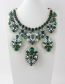 Fashion E Geometric Diamond Necklace