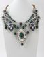 Fashion N Geometric Diamond Necklace