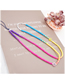 Fashion Color Rainbow Gradient Soft Ceramic Mobile Phone Chain