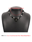 Fashion Transparent Geometric Gravel Beaded Butterfly Necklace