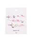 Fashion 9# Alloy Flower Lollipop Geometric Stud Earrings Set