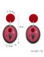 Fashion 4# Acrylic Three-dimensional Flower Earrings